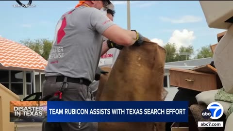 Team Rubicon assists with Texas search efforts as death toll climbs to 82