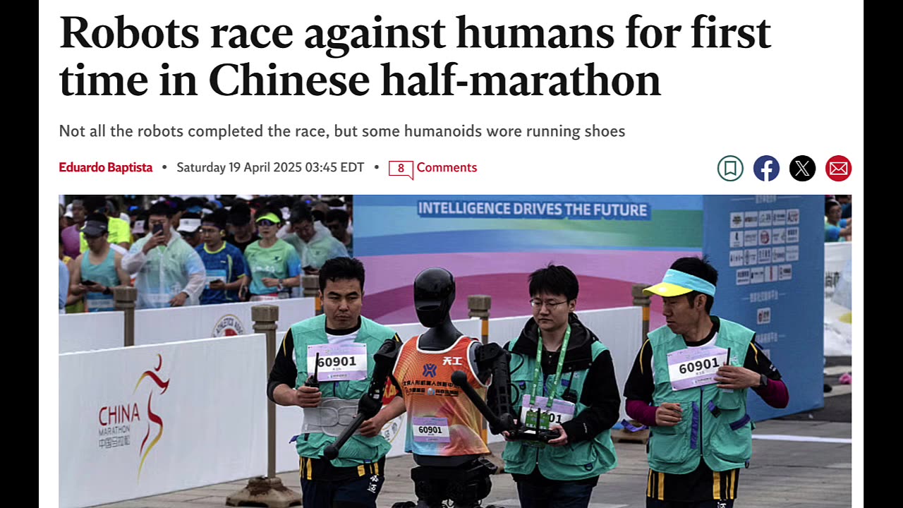 GET ME OUT OF HERE! IT'S A ROBOT RACE FROM HELL TO SEE HOW SICK PEOPLE ARE WILLING TO GET WITH TECH!