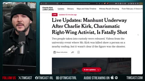 Leaked DOJ File, Charlie Kirk Killer Is Trans Radical Leftist Says Report | Tim Pool