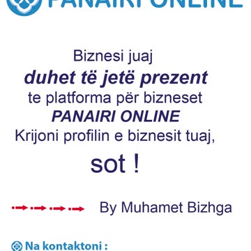 Si të zëvendësoni website-in me një profil biznesi në Panairi Online