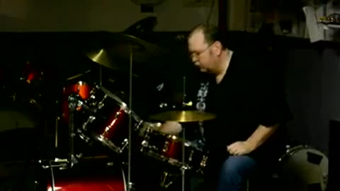 The last few minutes of a 10 minute drum solo!