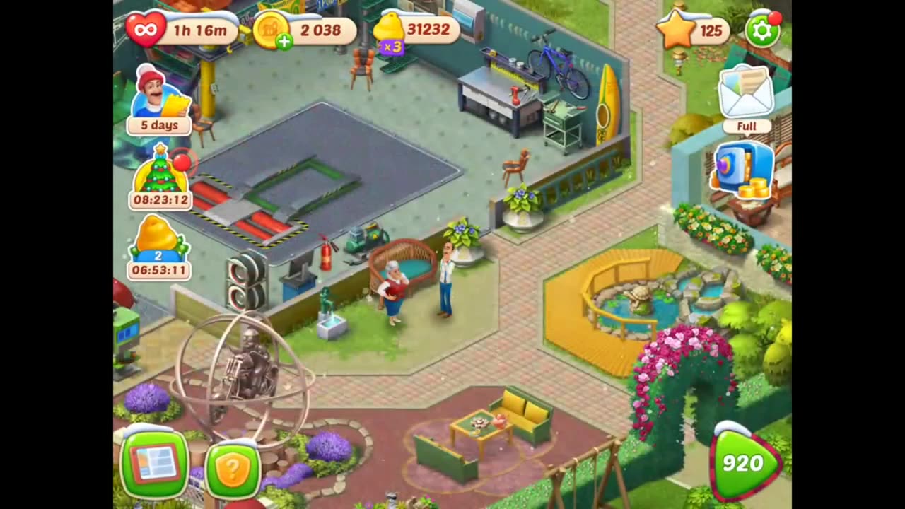 🏡Let’s Play Homescapes: Levels 913–919 ❄️ Garage Renovated🚗🚗🚗🚗