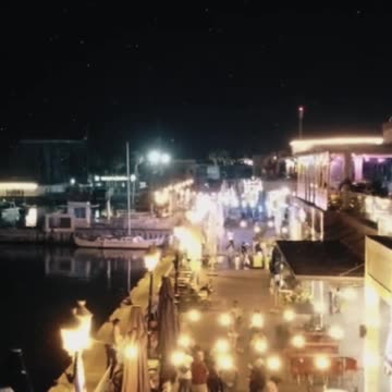 Israel country travel 🇮🇱 Mesmerizing Nighttime Views of Israel's Embankment #1 #shorts