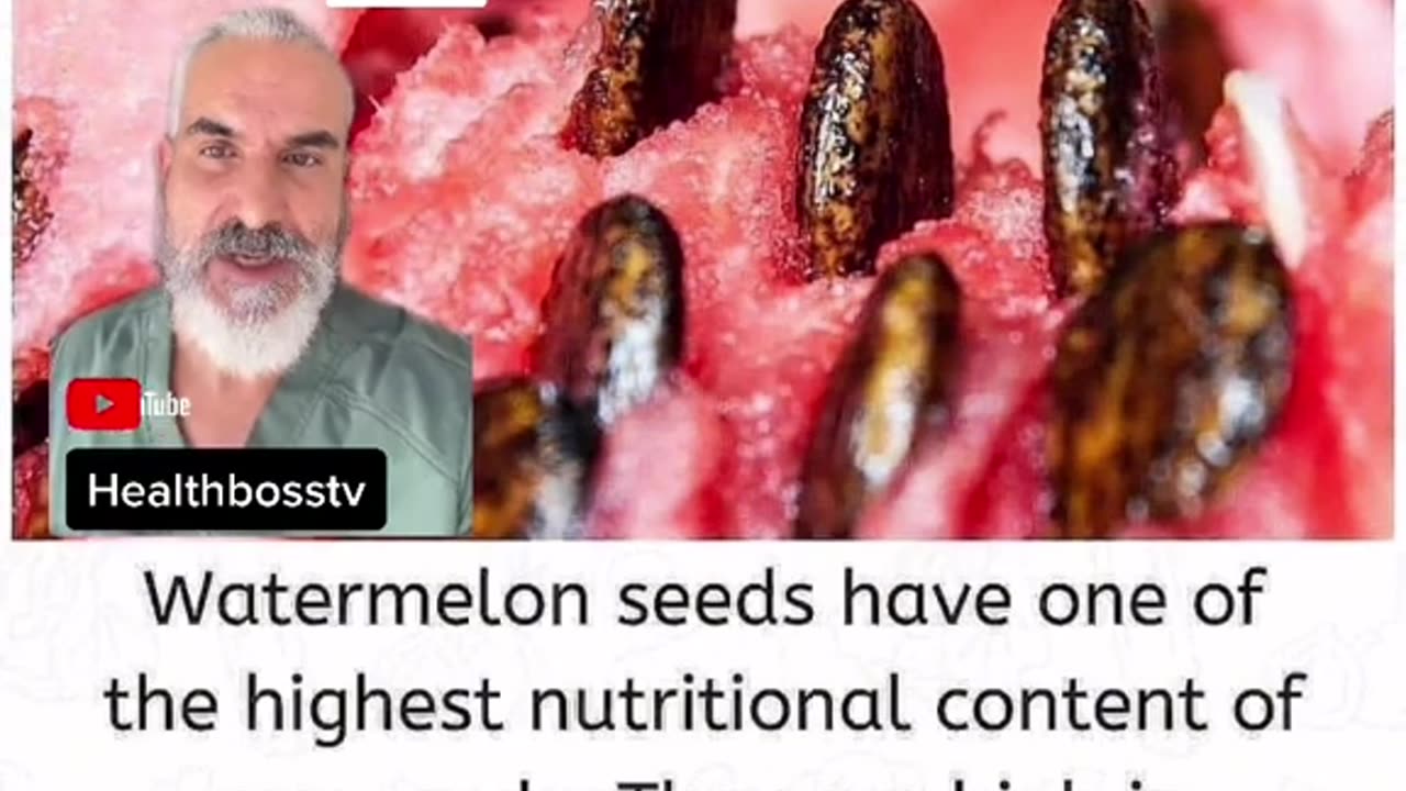 Watermelon seeds have one of the highest nutritional content of any seeds! 🤔 So that’s why all you can find are SEEDLESS 🍉