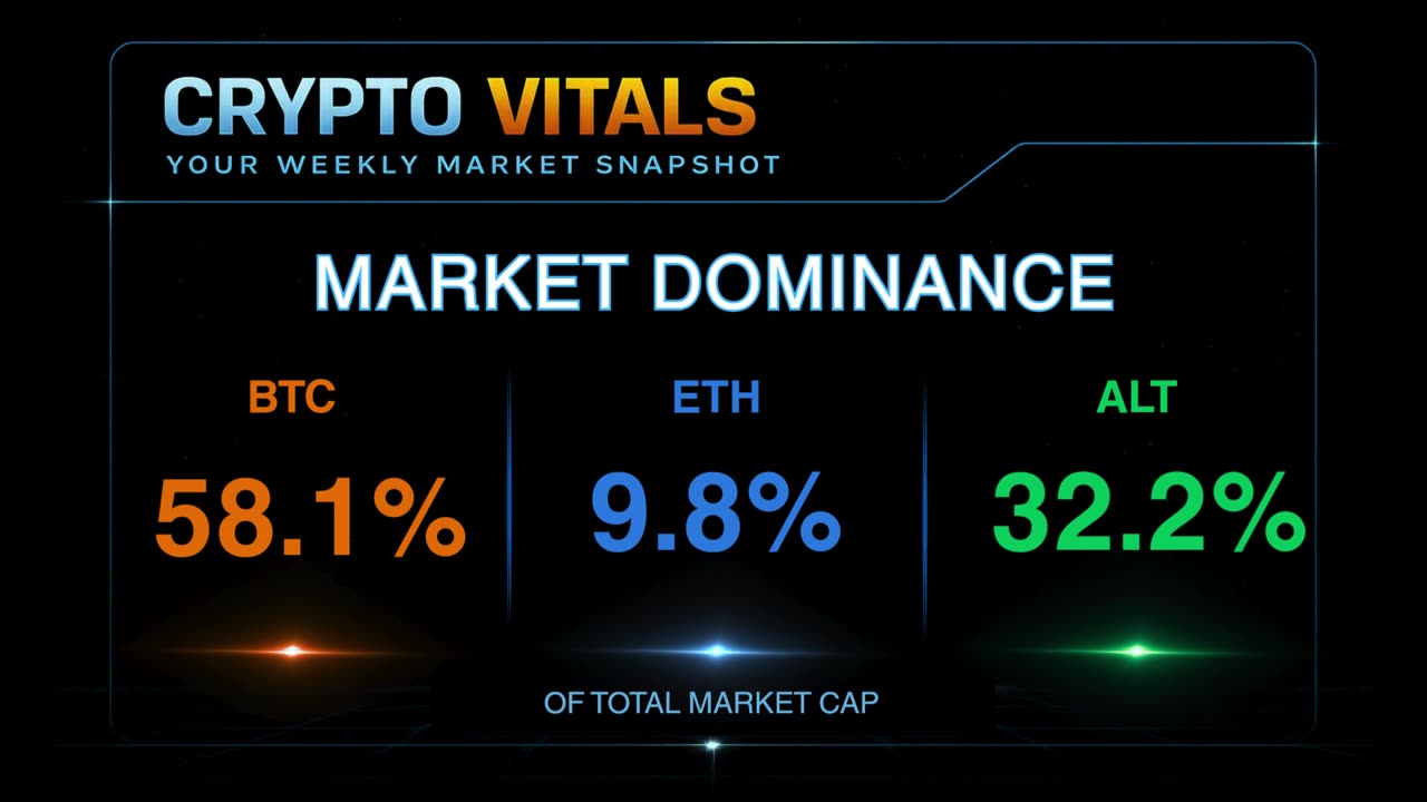 Bitcoin Market Dominance | July 8, 2026 | BTC Holds 58.1% of the Crypto Market