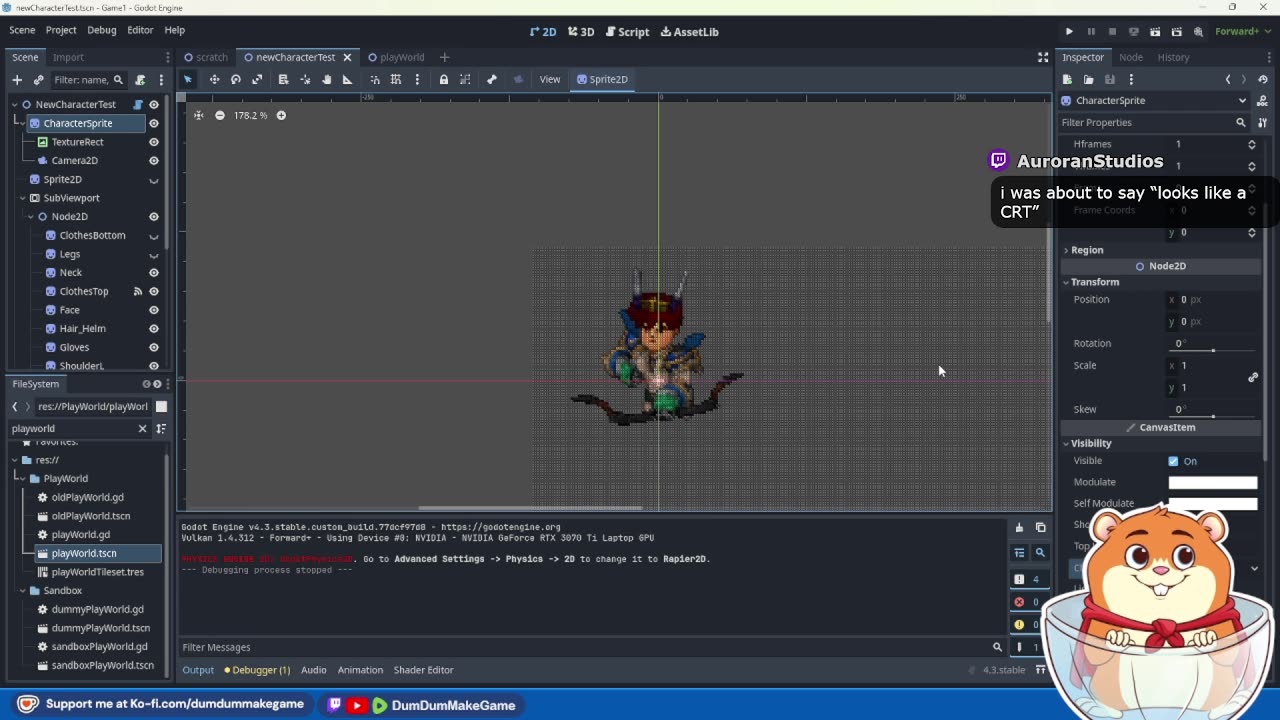 Dev Stream: DumDum Make Game!
