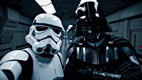 He Totally Likes It#veo3 #stormtrooper #ai #starwarsfan #darthvader #stardestroyer