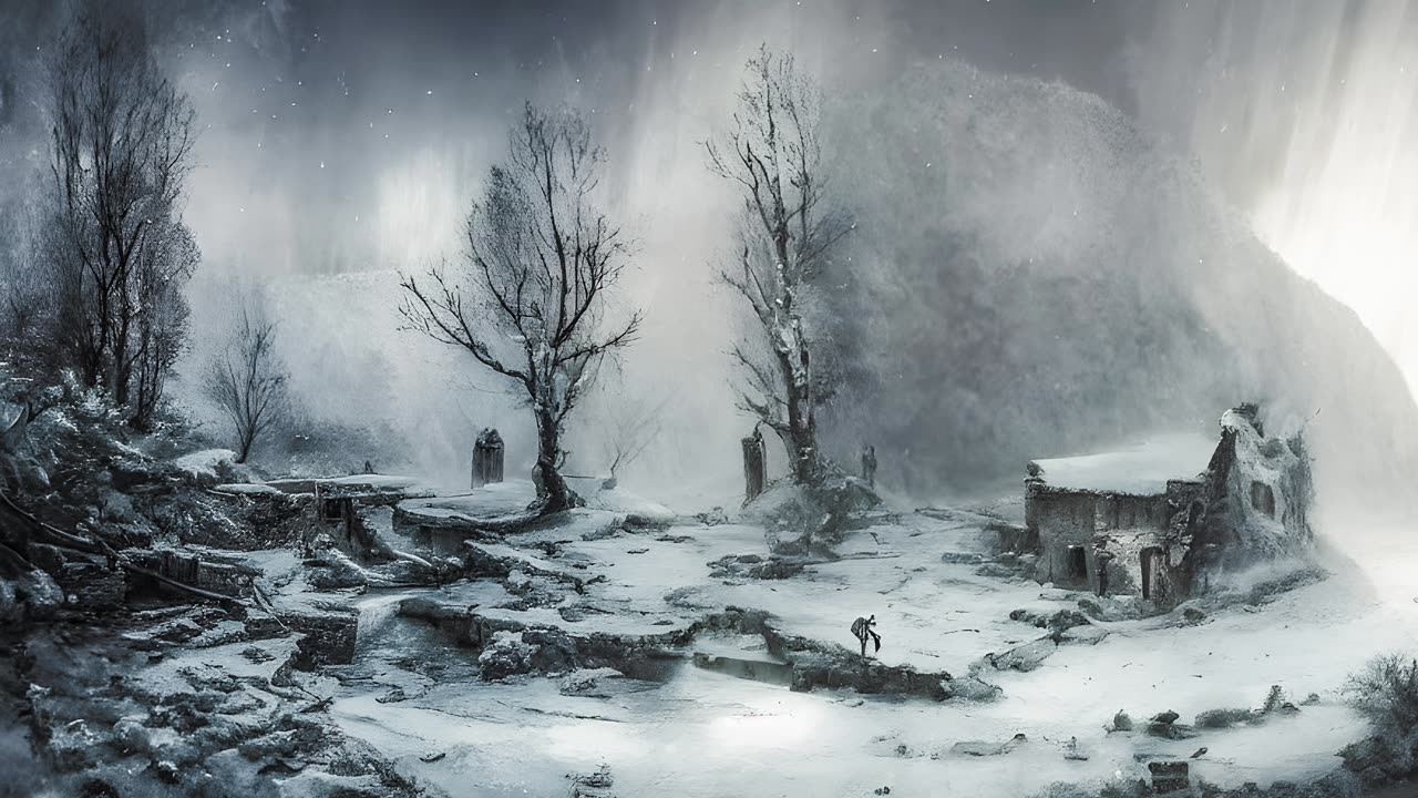 Frozen Tears Fiery Blood Moons Screams Of Tranquility’s New Track is Descent Into Beautiful Darkness