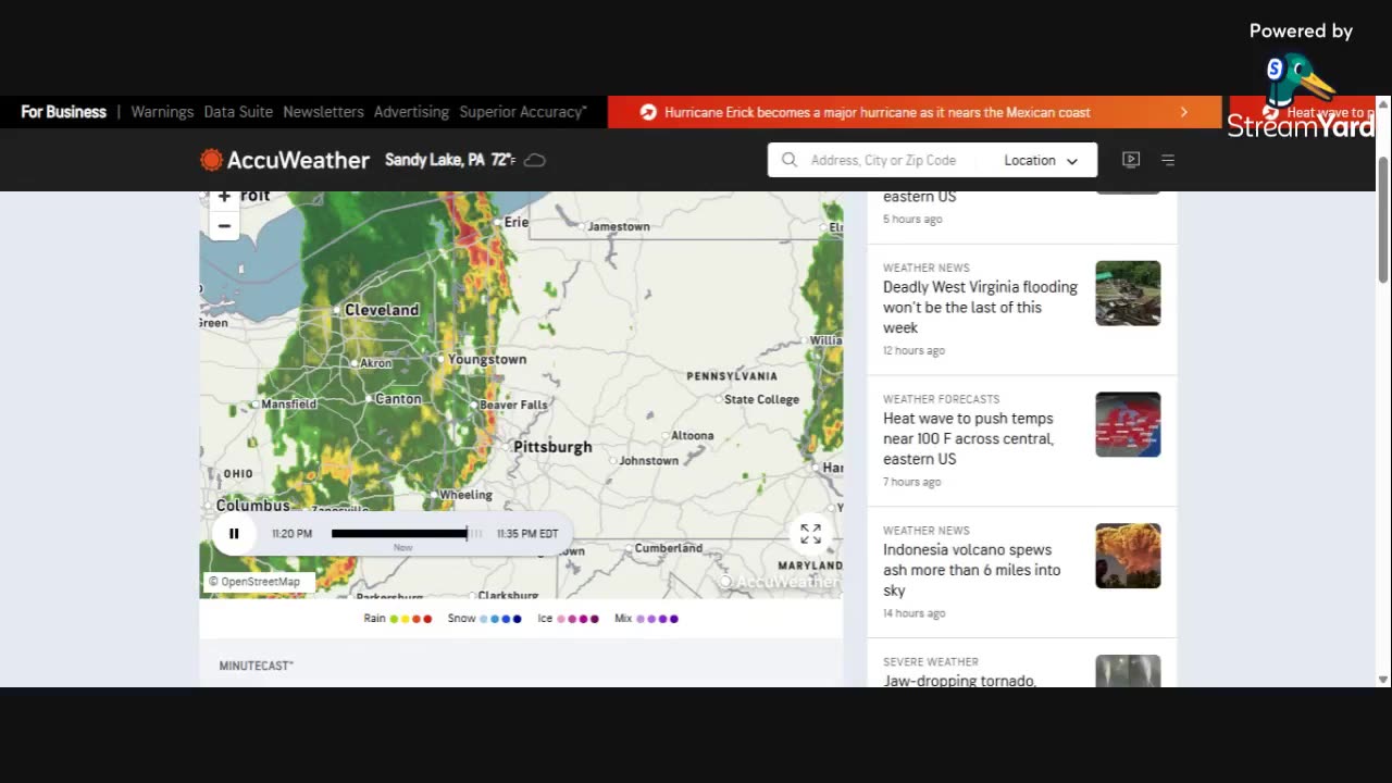 JUNE 18 2025 TRACKING SEVERE WEATHER PART 1