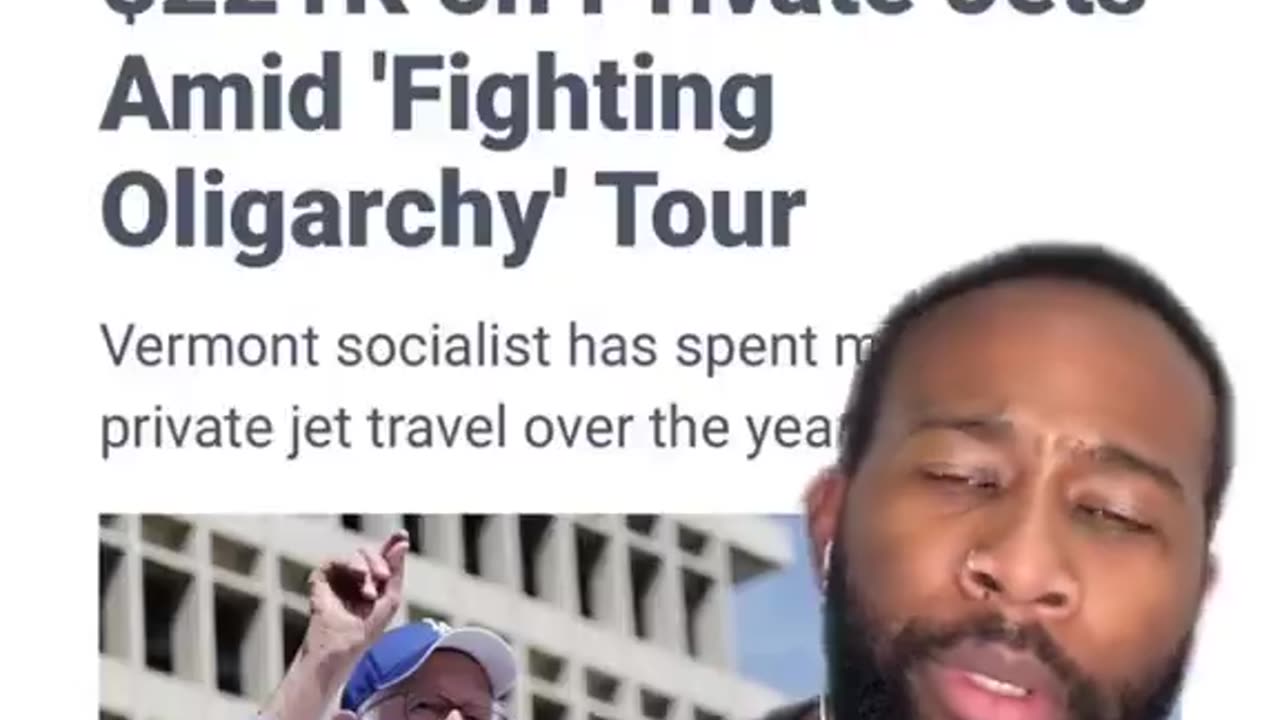 Bernie Sanders spent $221K on Private Jets on ‘Fighting Oligarchy’ Tour