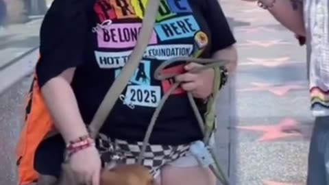 Ideological Confusion on the Streets: Woman Claims Her Dog Is Gay