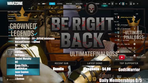 LIVE 🎯 Final Boss Mentality | Warzone Solo Resurgence GRIND