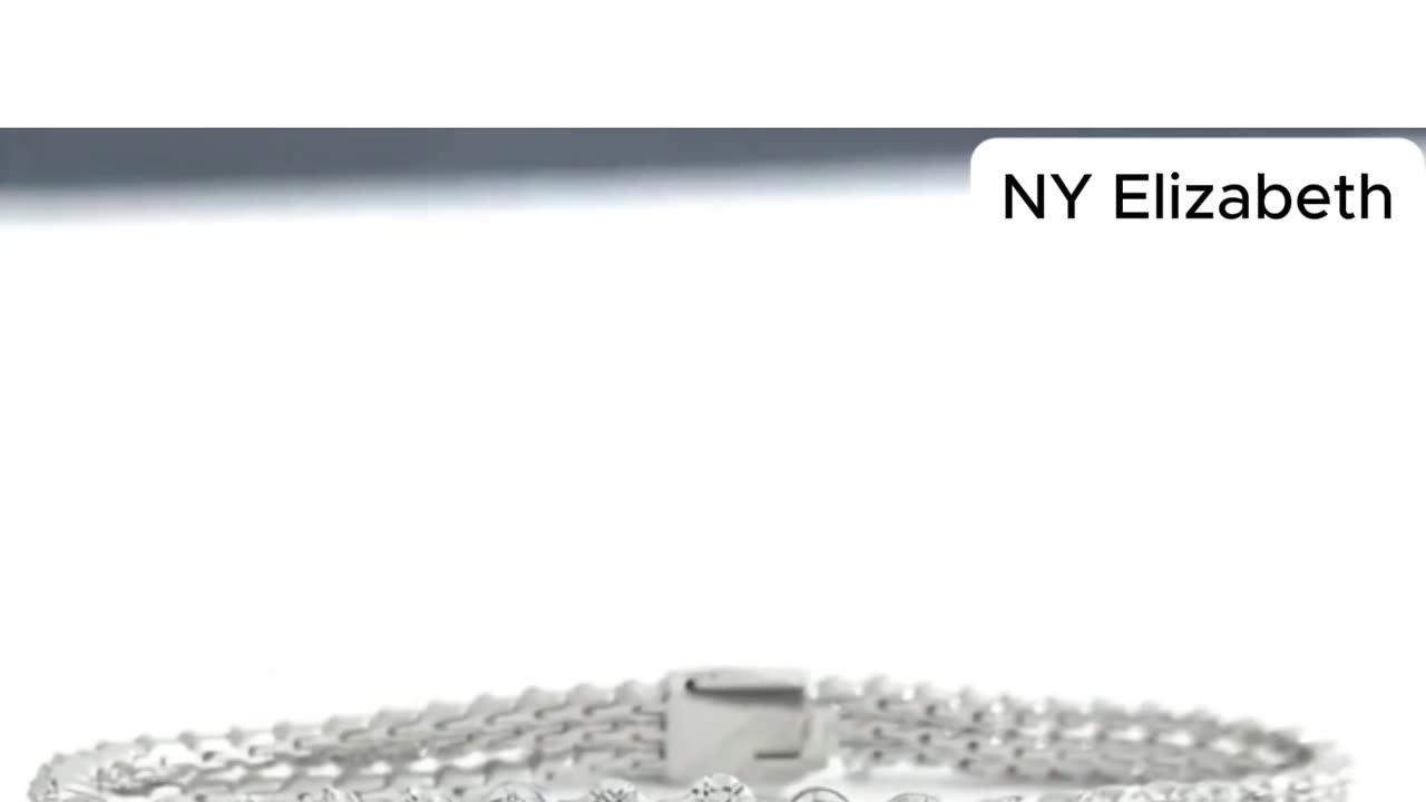 MULTISTRAND 3-ROW DIAMOND BRACELET – 18K White Gold