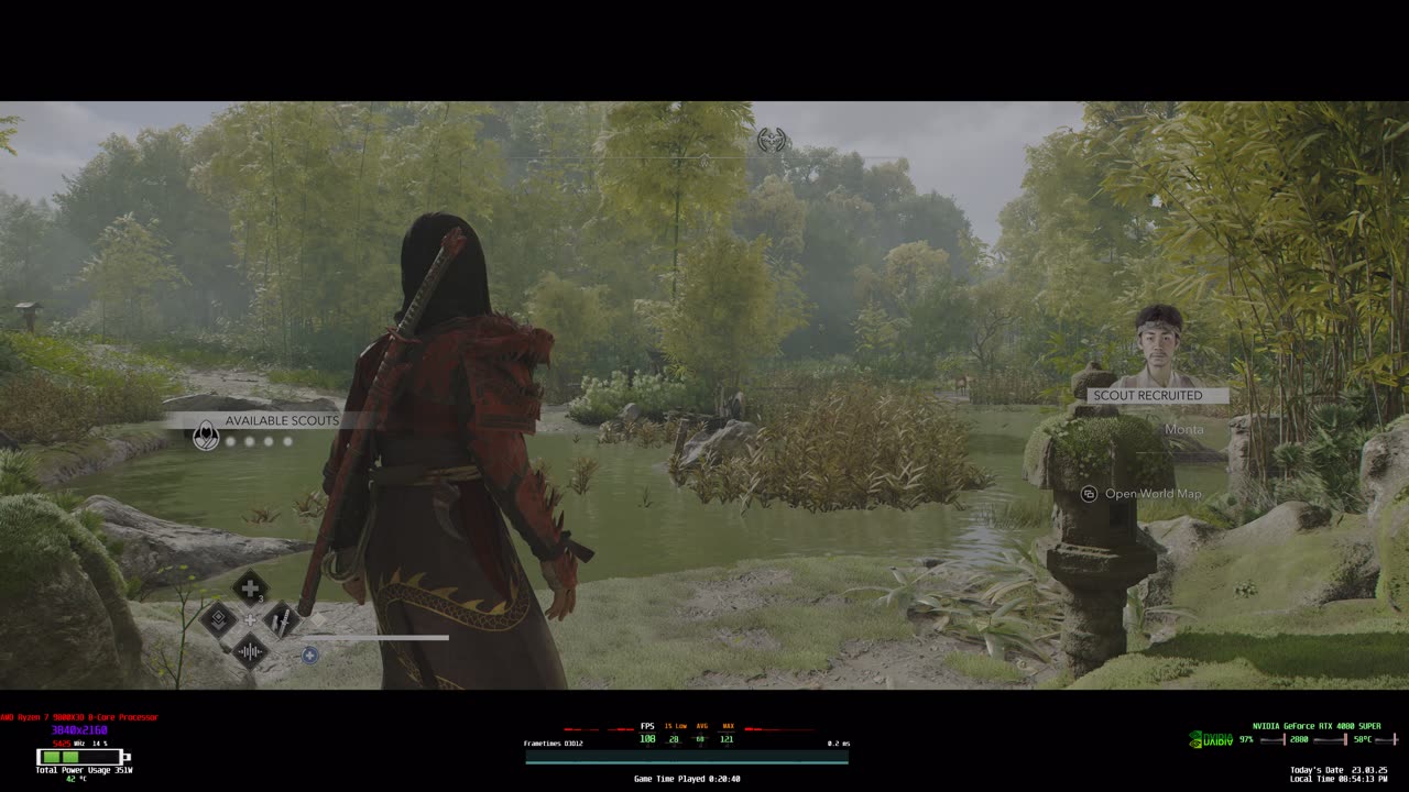 Assassin's Creed Shadows 4K Hdr Pc Gameplay 9800X3d Rtx 4080 Super