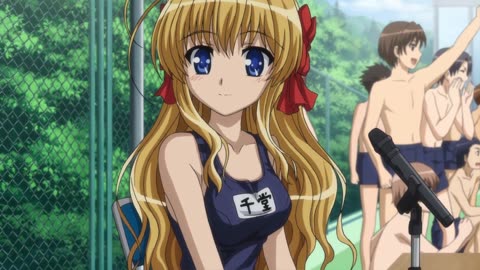 Anime Fortune Arterial Akai Yakusoku-This is what happened in the school swimming pool