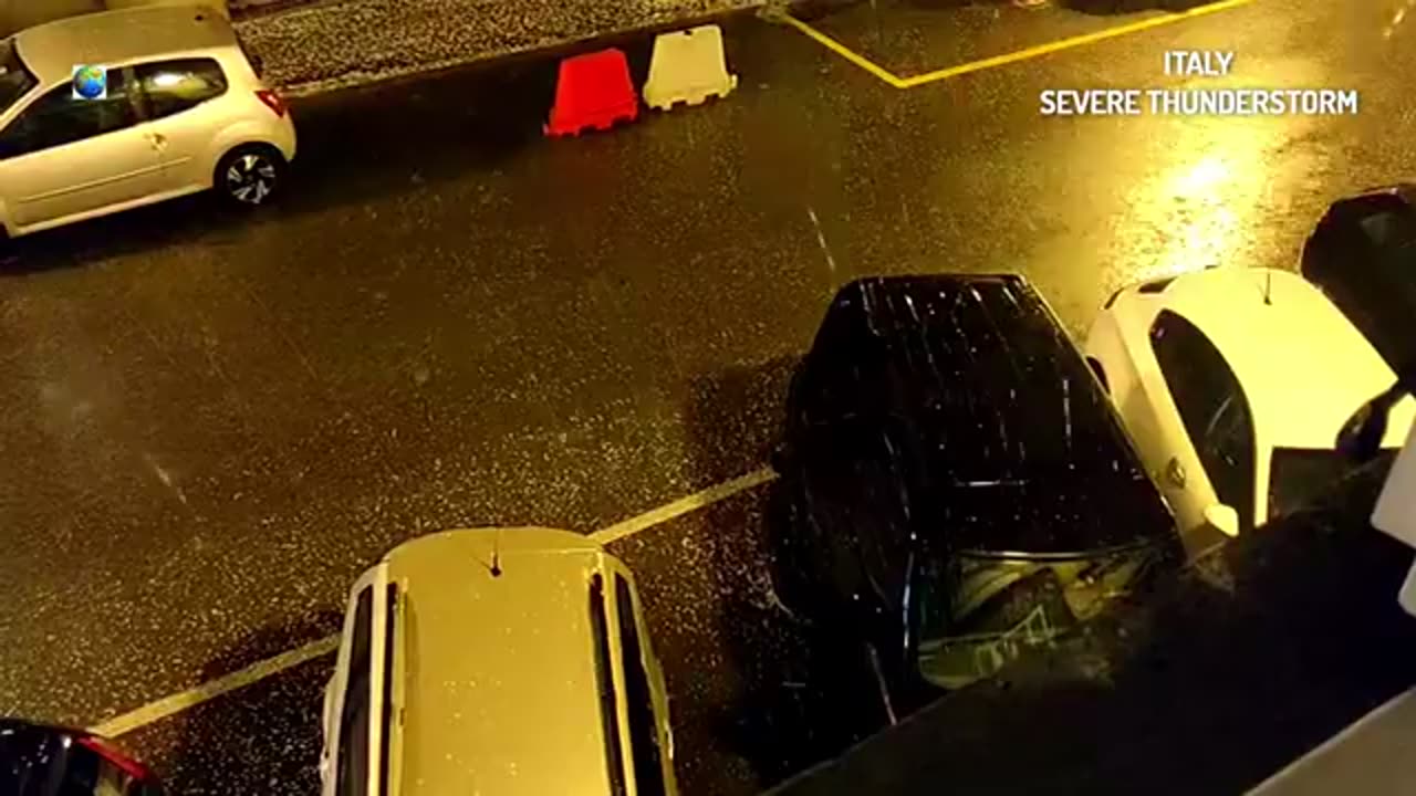 Une série d'orages en Italie continue de s'intensifier