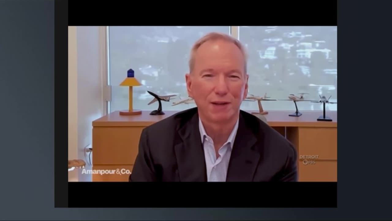 Former Google CEO On PBS: How Do You Solve Climate Change? You Need AI To Do That.