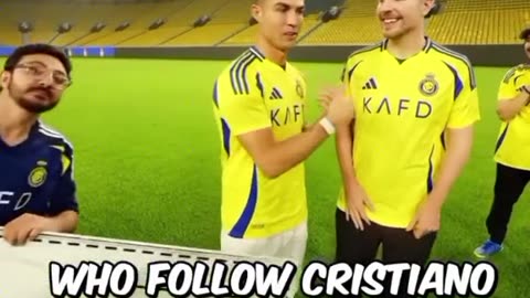 Ronaldo Says: Support Triple FC, My Official Choice!"