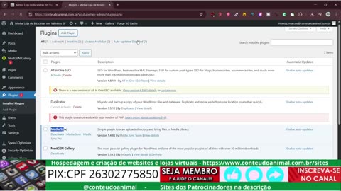 wordpress - como fazer upload de media foto video acima do limite de 250MB sem alterar esse limite