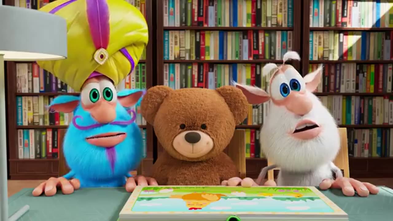 Booba - Library - Episode 77 - Cartoon for kids