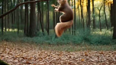 Cat vs Squirrel 🐱⚔️🐿️ | Jungle Ki Sabse Funny Fight! 😂