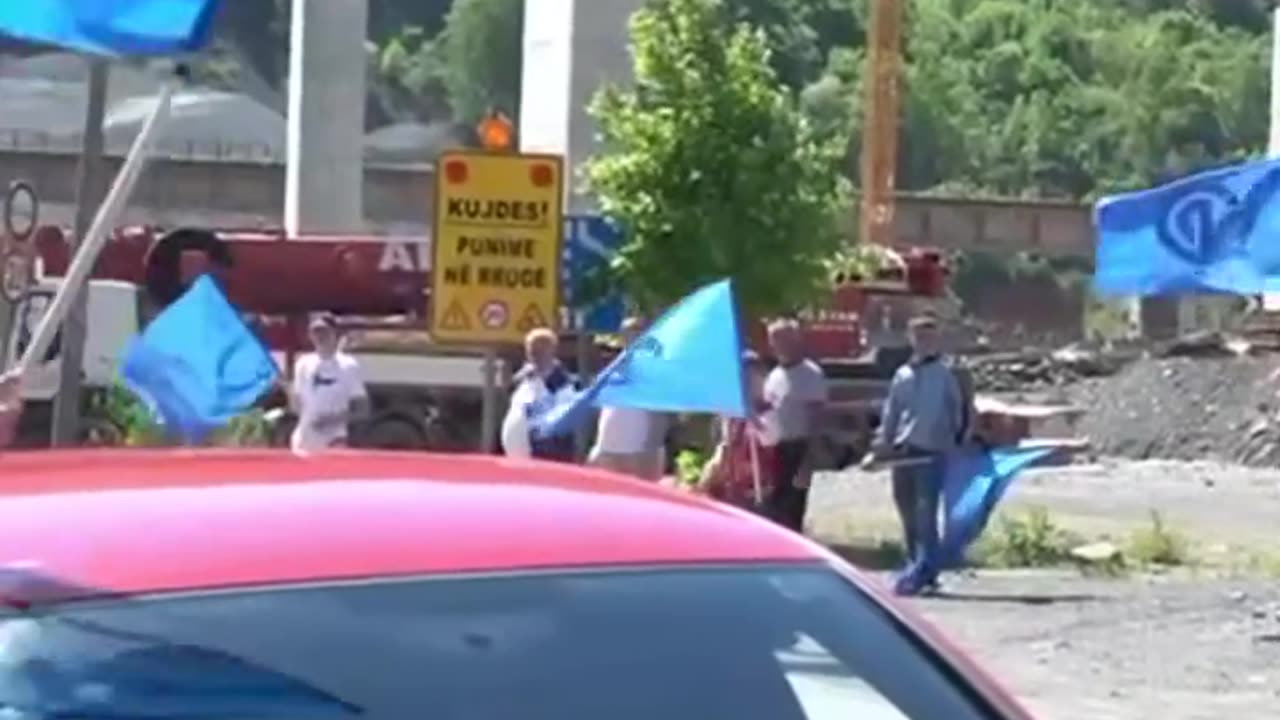 Alliu publikon videon nga takimi, Librazhdi dhe Prrenjasi pritje madhështore kreut të PD