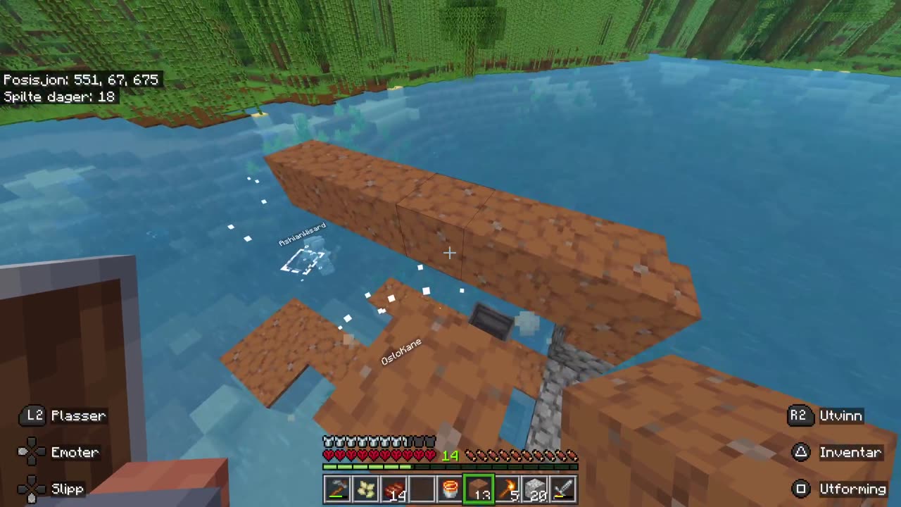 Playing Minecraft Hard Core with friends part 5