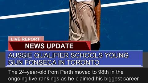 Aussie Qualifier Schools Young Gun Fonseca in Toro