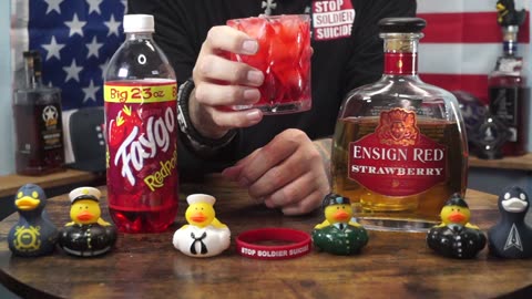 Kenneth Beers - Ensign Red Strawberry Whiskey & Faygo Redpop Strawberry Soda