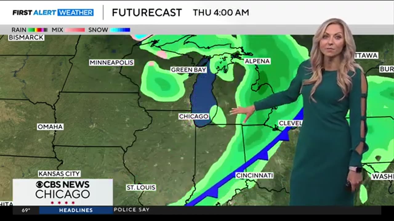 Sunny and warmer Sunday in Chicago