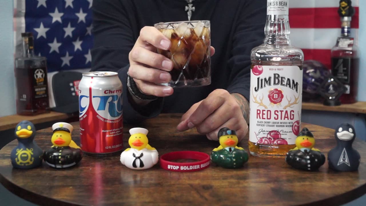 Jerry McCullough - Jim Beam Red Stag Black Cherry Whiskey & RC Cola Cherry Soda