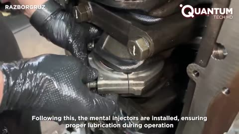 Man Fully Assembles MAN TRUCK ENGINE Perfectly | Start to Finish by ‪@trucks_channel_razborgruz‬