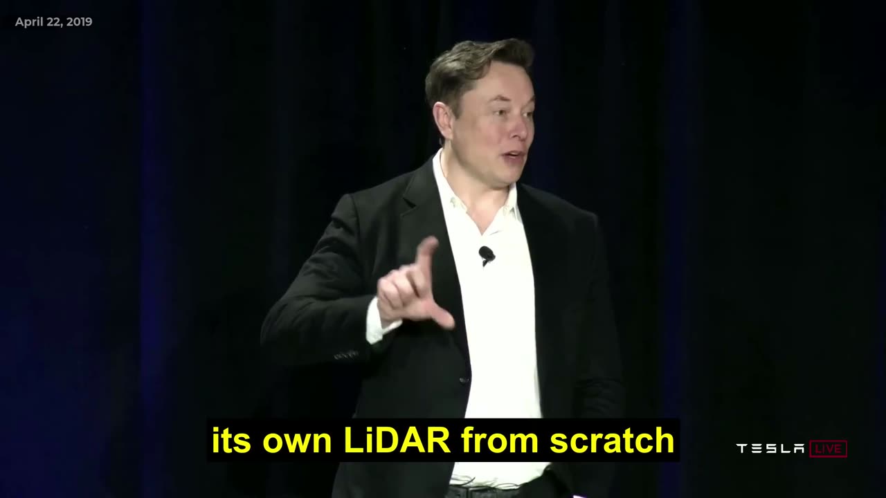 Elon Musk (2019): LiDAR Is a Fool’s Errand for Self-Driving Cars
