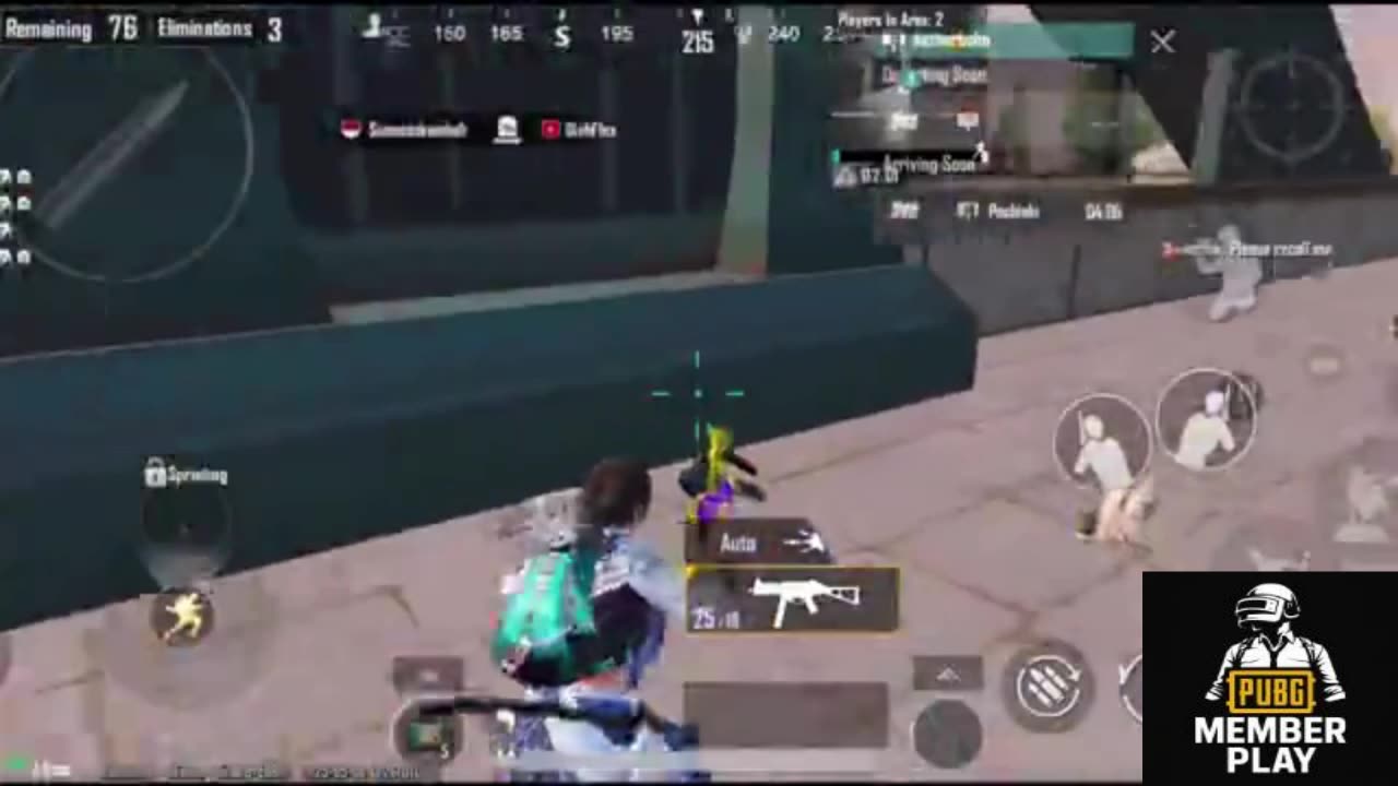PUBG: Took Out a Player at the Station