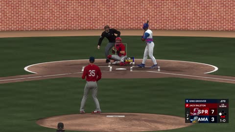 MLB The Show 25 AA Springfield Cardinals Franchise Game 7 Cardinals Vs Sod Poodles CPU Vs CPU