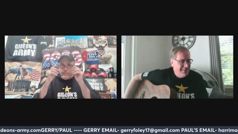 GIDEONS ARMY 6/3/25 @ 930 AM TUESDAY WITH JIMBO