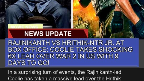 Rajinikanth Vs Hrithikntr Jr at Box Office Cool