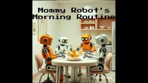 🤖Mommy Robot's Morning Routine🍳| Fun Robot Song For Kids 🎶| Learn With Robot Friends! 🤖