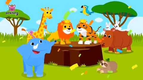 King of the Animals | Storytime with Pinkfong and Animal Friends | Cartoon