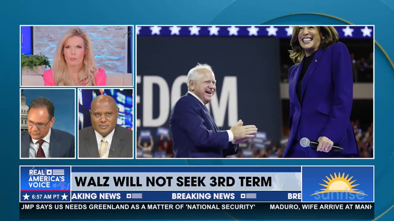 WALZ WILL NOT SEEK RE-ELECTION