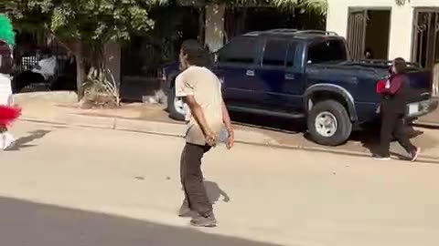 Dancing Man Outshines Parade
