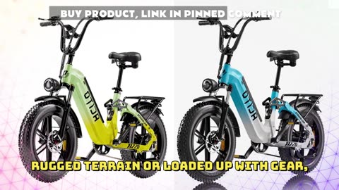 OTIDA AZ20 Electric Bike 1000W Motor 48V 20AH Lithium Battery 20 Inch Electric Bicycle