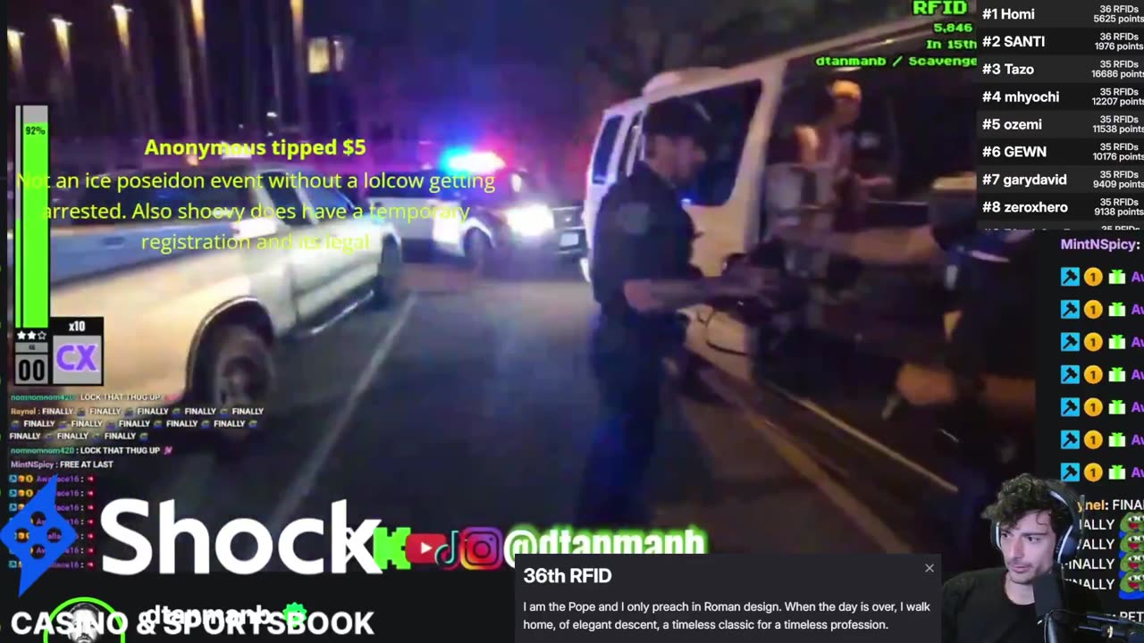 Kick Streamer _XenaTheWitch_ arrested for shooting paintball gun at random people