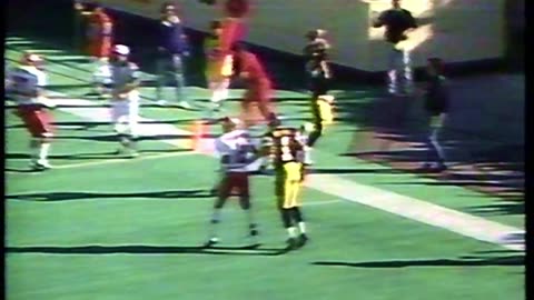 CFL 1990 CALGARY STAMPEDERS AT HAMILTON TIGER CATS