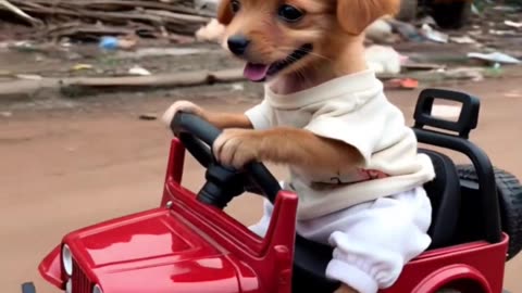Poor dog was made fun of by his friends because he didn t have a jeep petsreviewinfo