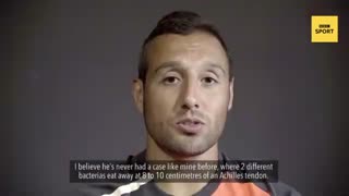 Santi Cazorla: Bacteria ate eight centimetres of my Achilles tendon