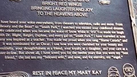 FAMOUS GRAVES - VOL. 433: MARY KAY BERGMAN