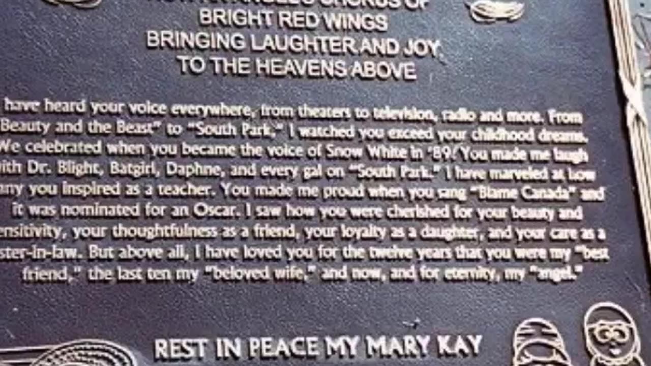 FAMOUS GRAVES - VOL. 433: MARY KAY BERGMAN