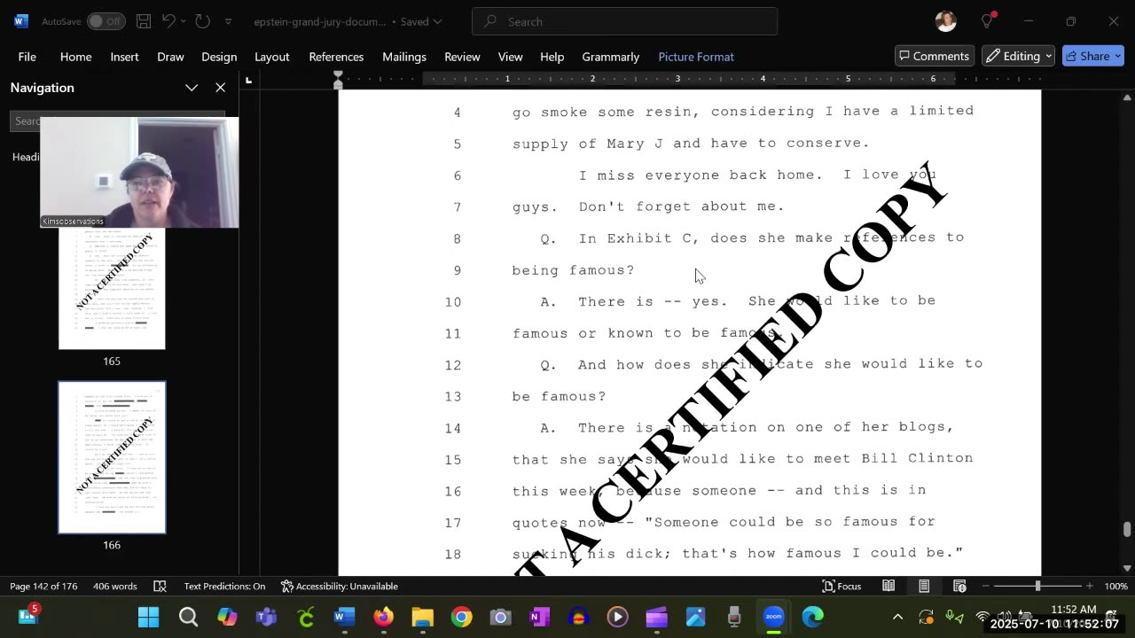 V 10 Epstein Grand Jury Docs Released in 2024