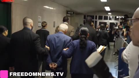 Ingrid Lewis-Martin, senior aide to Mayor Adams, was seen walking in handcuffs